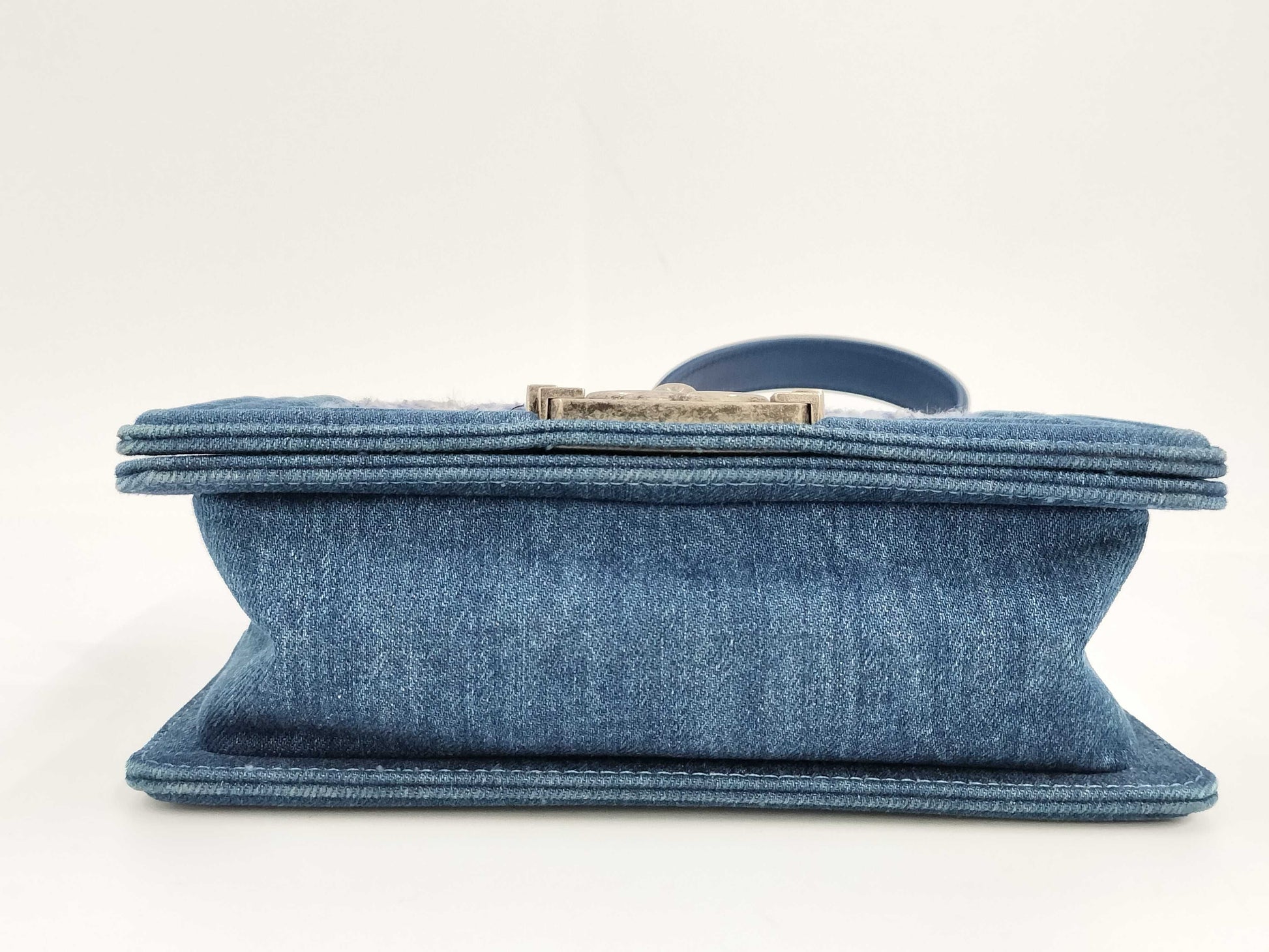 CHANEL Boy Chanel Denim Shoulder Bag, No. 19