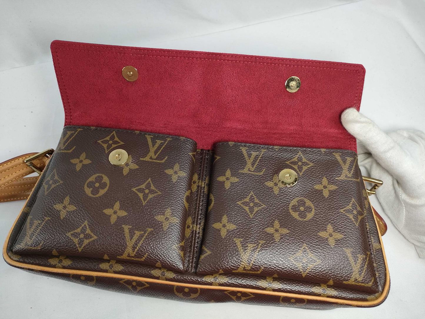 LOUIS VUITTON M51164 Monogram M51164 Monogram Viva Cite MM Shoulder Bag