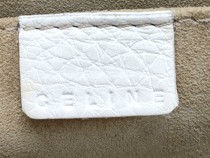 CELINE Boogie Bag Triomphe Leather Handbag