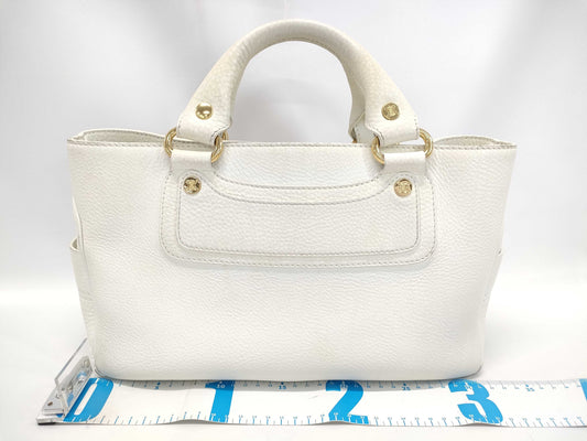 CELINE Boogie Bag Triomphe Leather Handbag