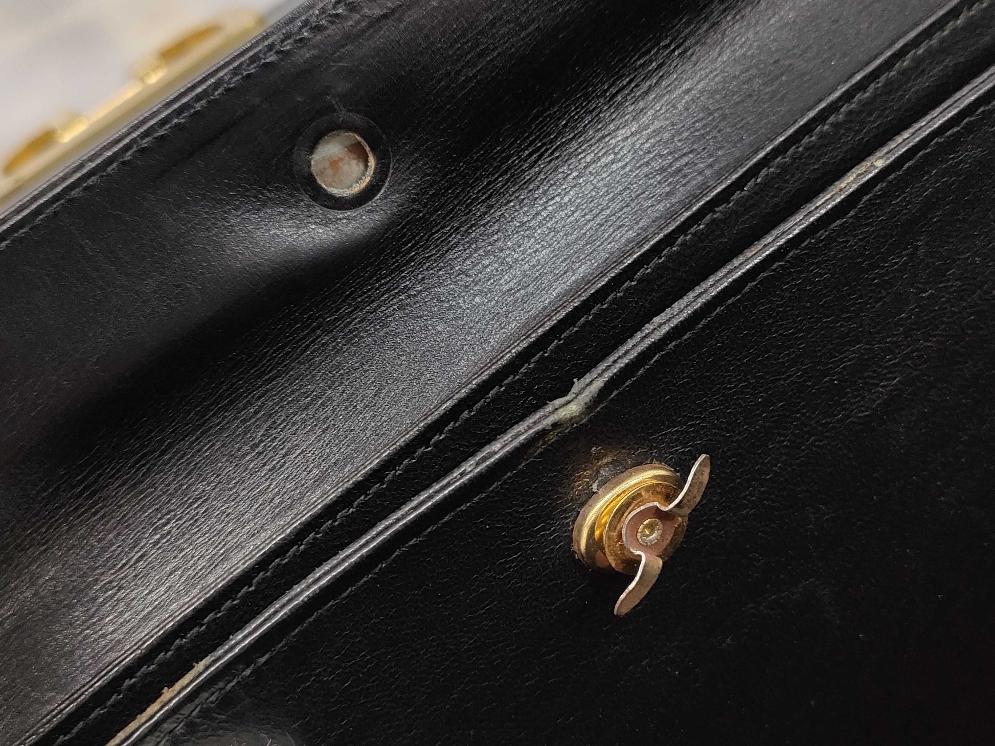 GUCCI Old Vintage Leather Handbag