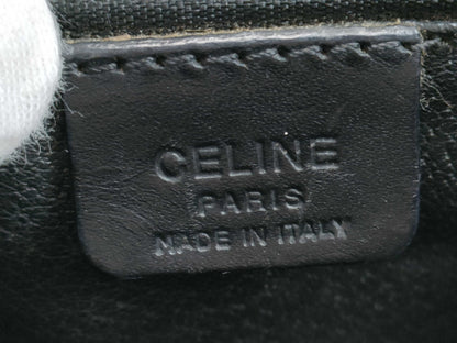 CELINE Macadam Black PVC Triomphe Bucket Tote Bag Shoulder Bag Tote Bag