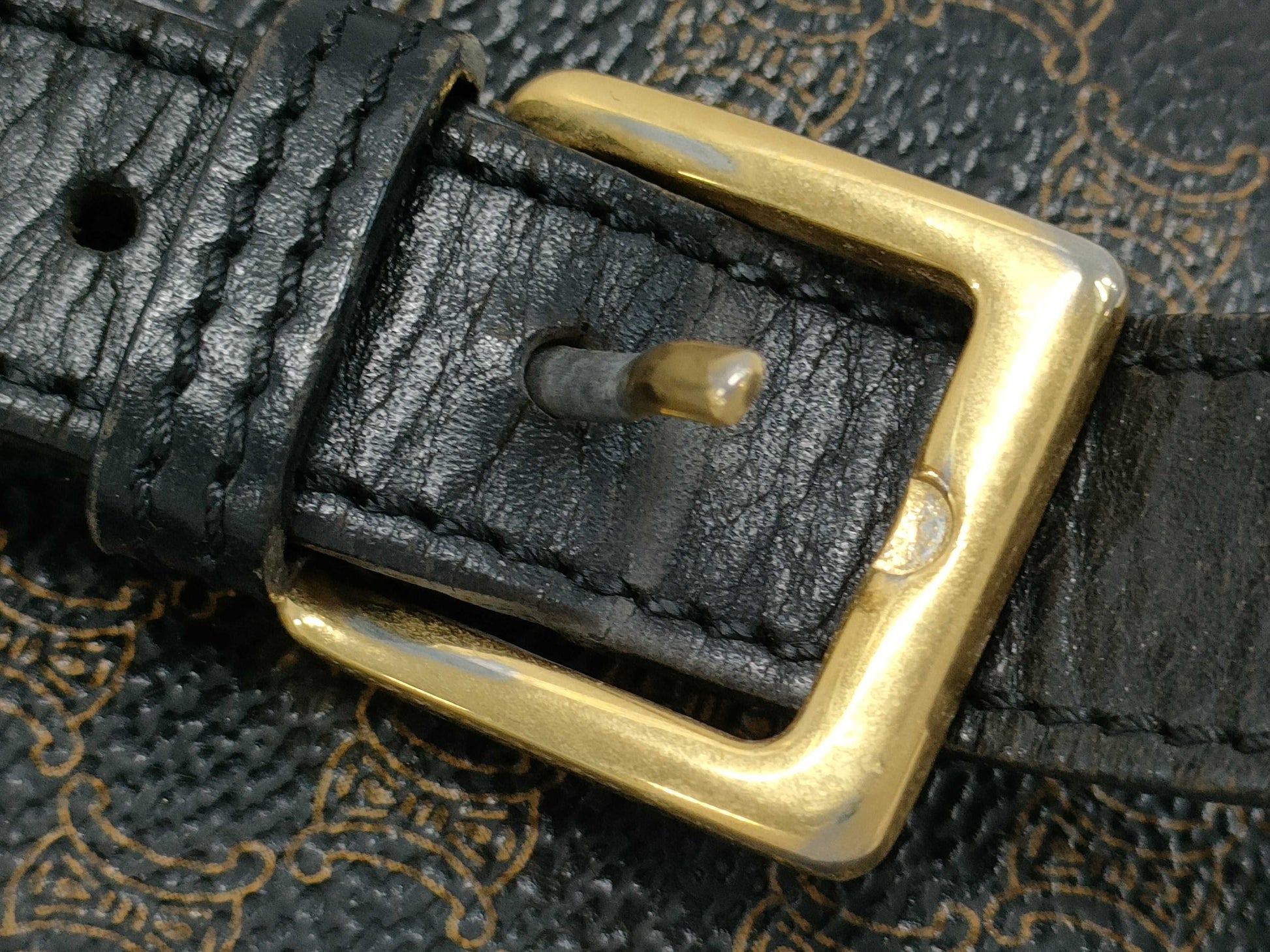 CELINE Macadam Black PVC Triomphe Bucket Tote Bag Shoulder Bag Tote Bag