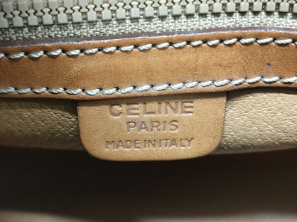 CELINE Macadam PVC Triomphe Drum Handbag