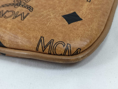 MCM SG-MCM Leather Clutch bag Brown Second bag