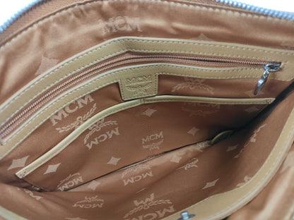 MCM SG-MCM Leather Clutch bag Brown Second bag
