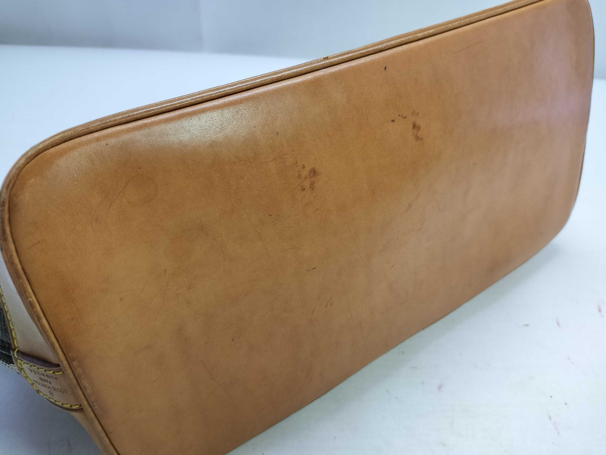 LOUIS VUITTON Monogram PH-Louis Vuitton BB Alma Canvas Hand Bag 32cm