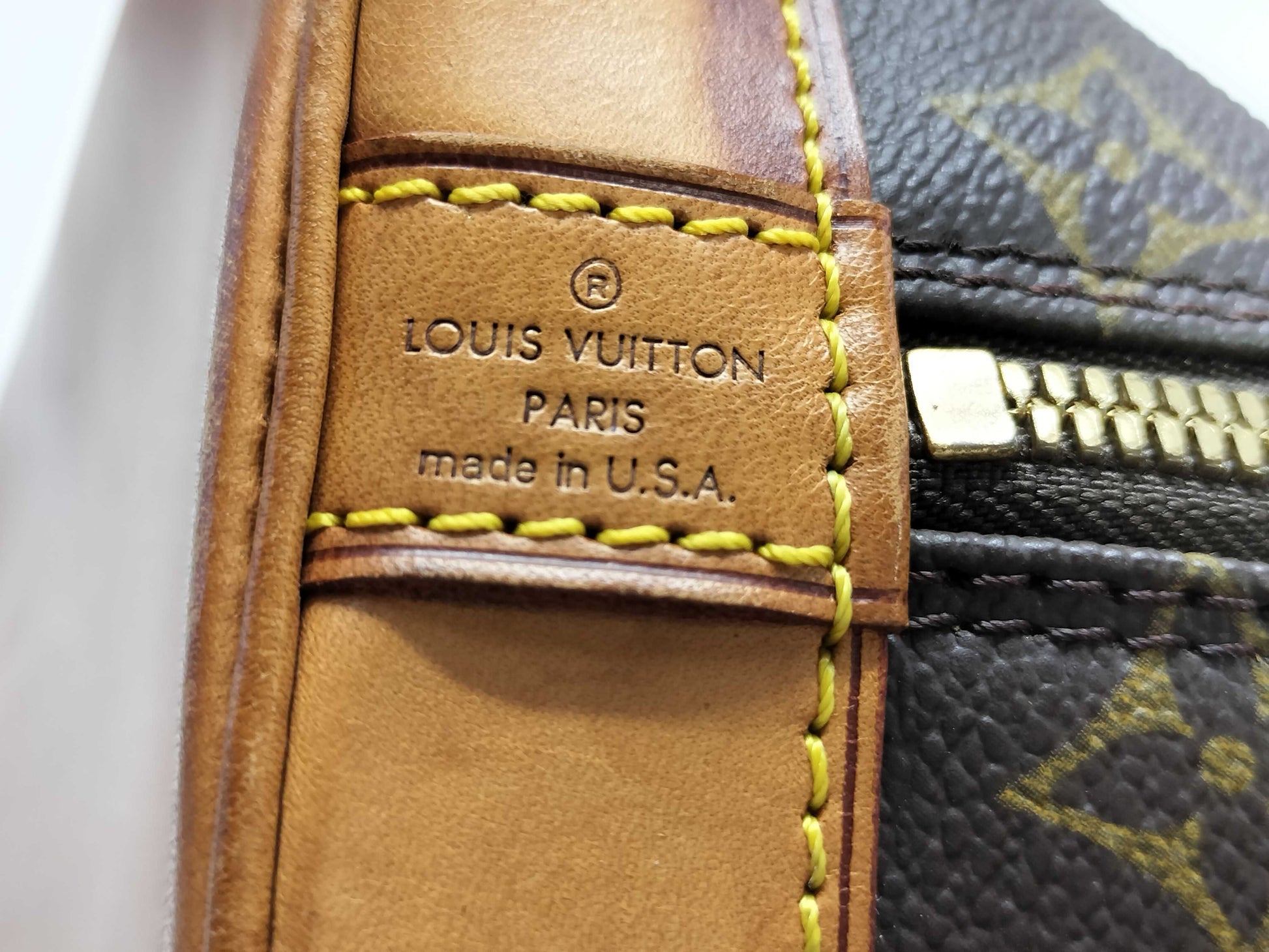 LOUIS VUITTON Monogram PH-Louis Vuitton BB Alma Canvas Hand Bag 32cm