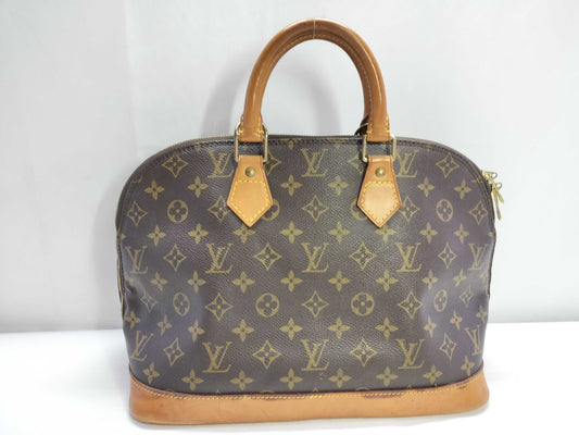 LOUIS VUITTON Monogram PH-Louis Vuitton BB Alma Canvas Hand Bag 32cm