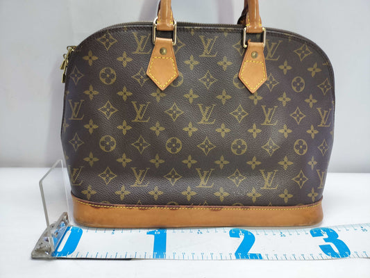 LOUIS VUITTON Monogram PH-Louis Vuitton BB Alma Canvas Hand Bag 32cm