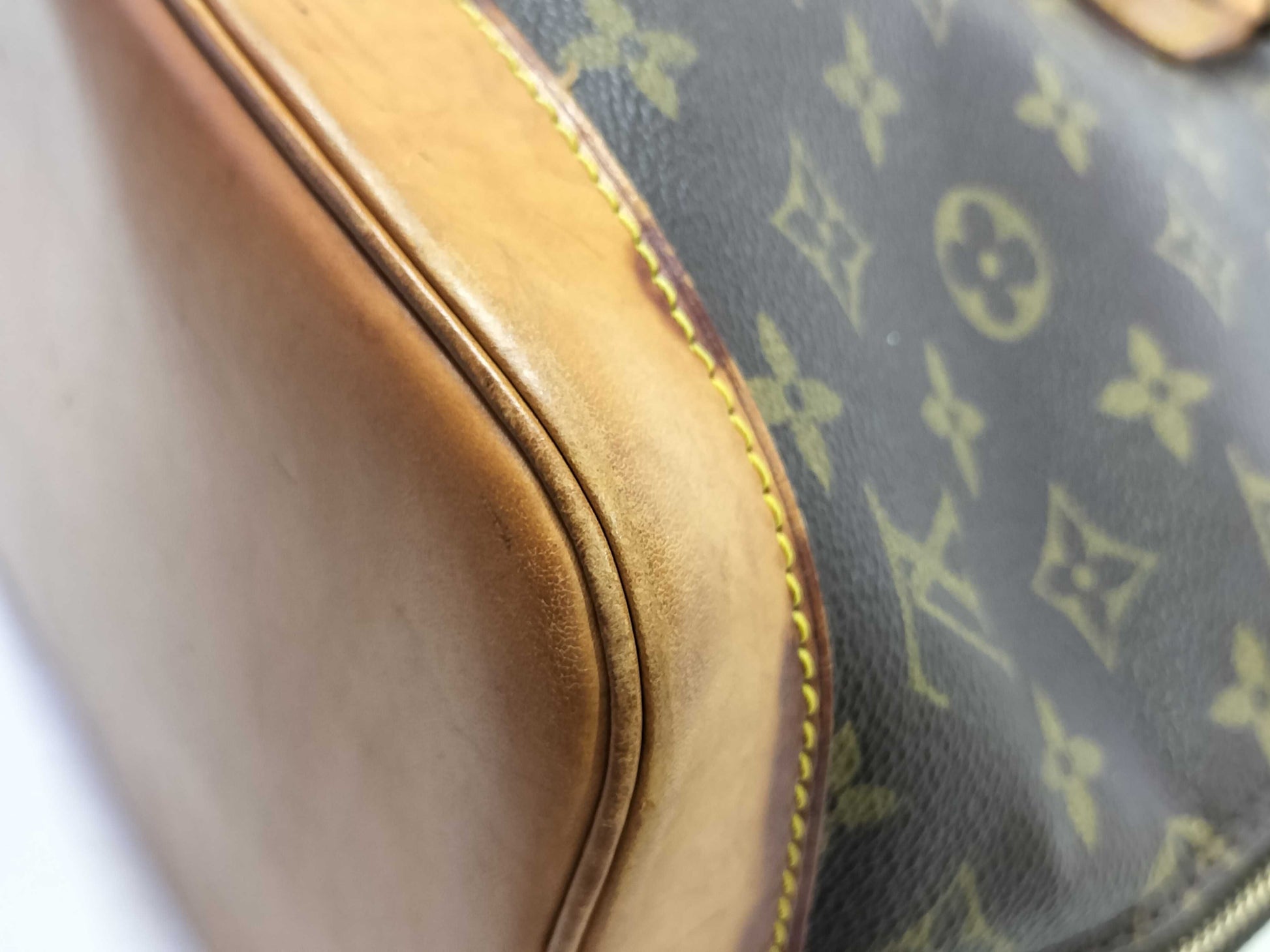 LOUIS VUITTON Monogram PH-Louis Vuitton BB Alma Canvas Hand Bag 32cm