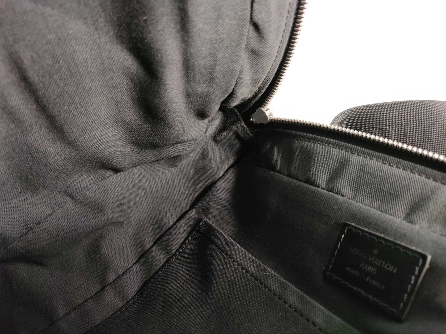 LOUIS VUITTON M30912 Taiga ID-Louis Vuitton Leather Taiga Sayan Messenger Bag 30cm SHW #BA1005 Shoulder Bag