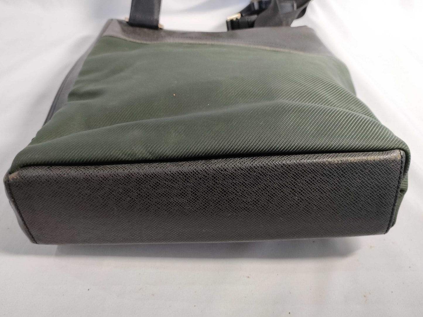 LOUIS VUITTON M30912 Taiga ID-Louis Vuitton Leather Taiga Sayan Messenger Bag 30cm SHW #BA1005 Shoulder Bag