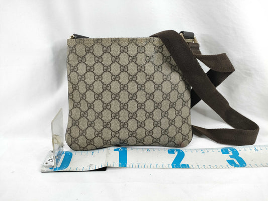 GUCCI GG Supreme ID-Gucci GG Supreme Shoulder Bag Beige 201538 Shoulder Bag