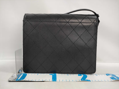 CHANEL Caviar Wild Stitch One-Shoulder Bag, Black 5445541