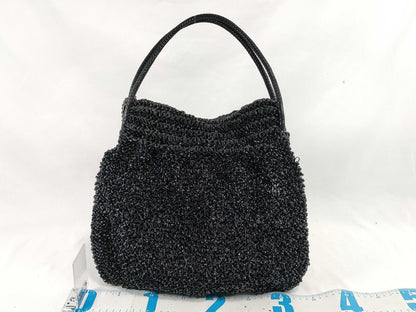 ANTEPRIMA ANTEPRIMA Wire Bag Tote Bag Black with Ribbon Charm Handbag