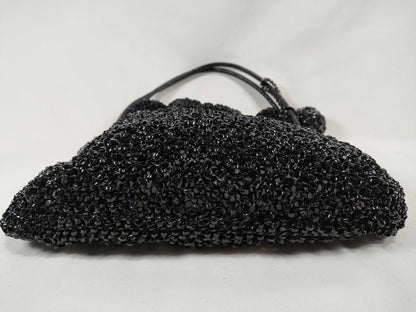 ANTEPRIMA ANTEPRIMA Wire Bag Tote Bag Black with Ribbon Charm Handbag