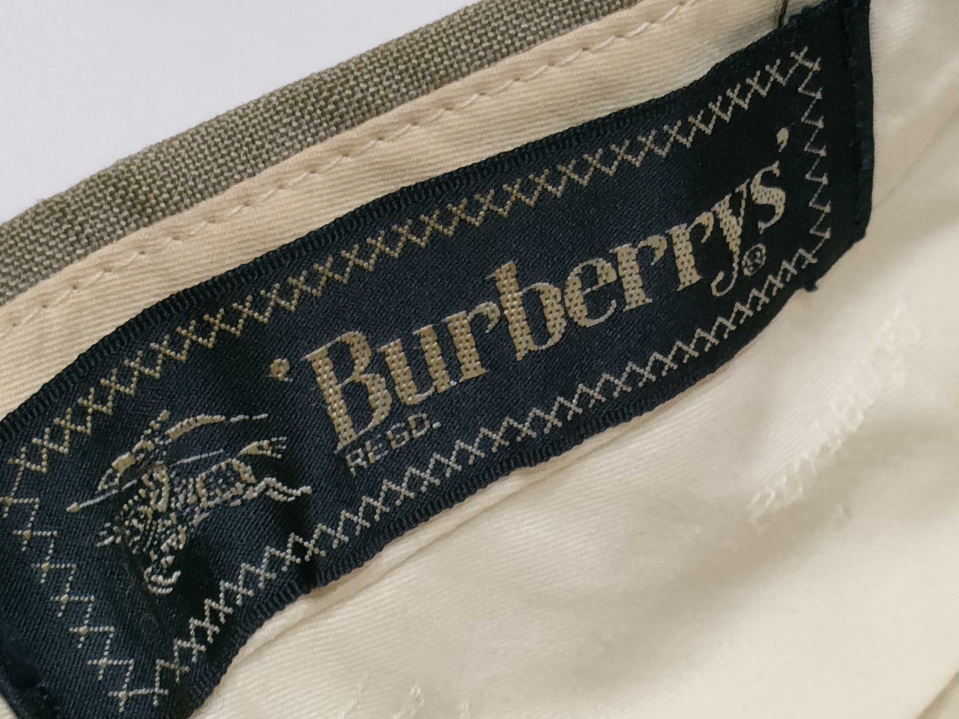 BURBERRY Gold Button Horse Logo Suit Set Jacket and Pants Other Apparel
