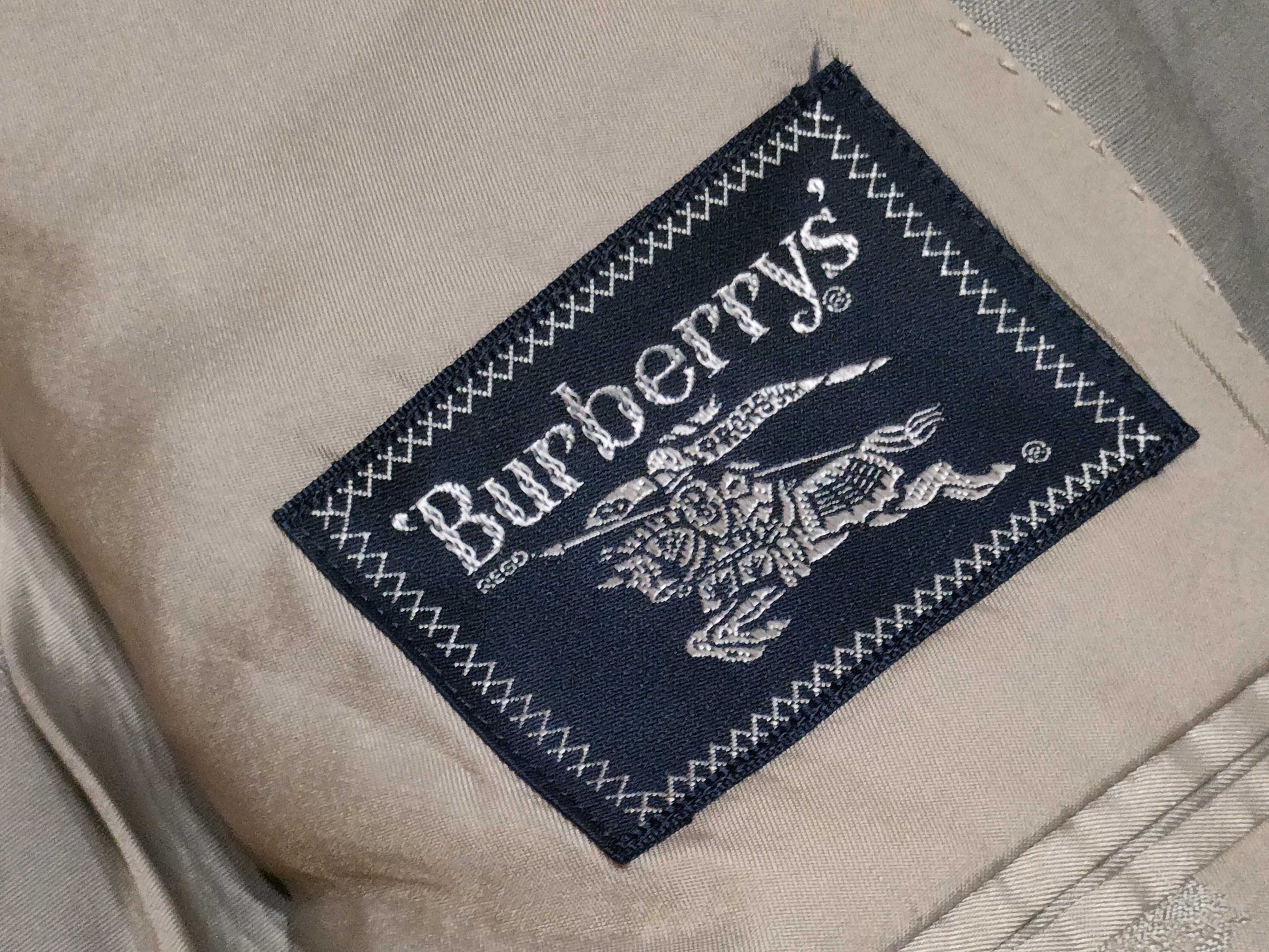 BURBERRY Gold Button Horse Logo Suit Set Jacket and Pants Other Apparel