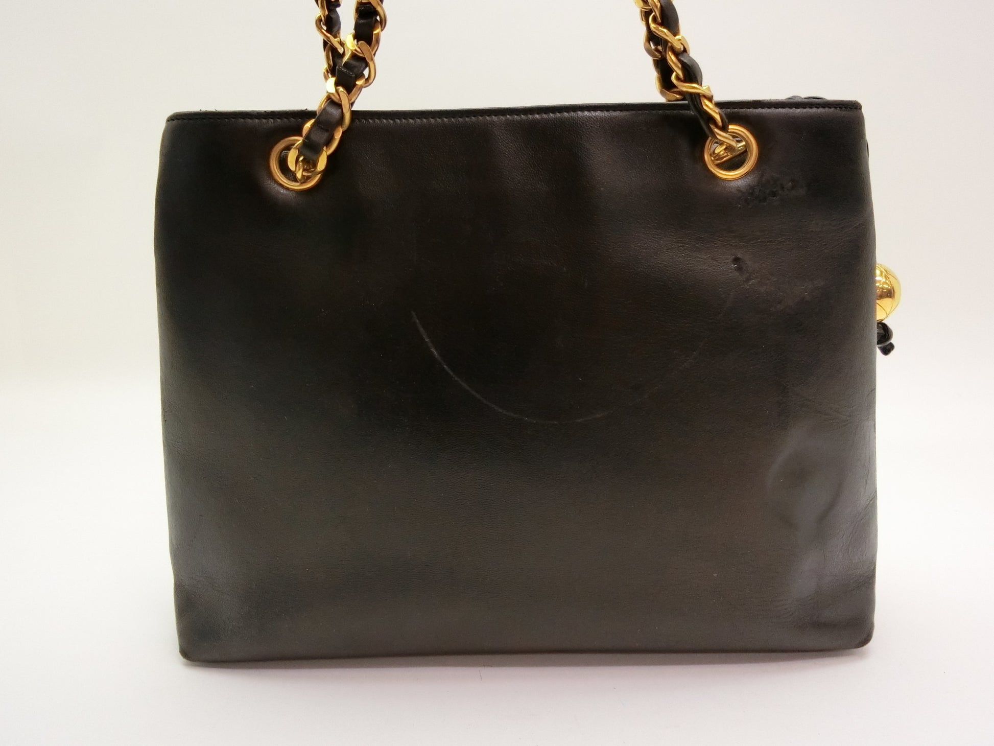 CHANEL Turnlock Leather Shoulder Bag