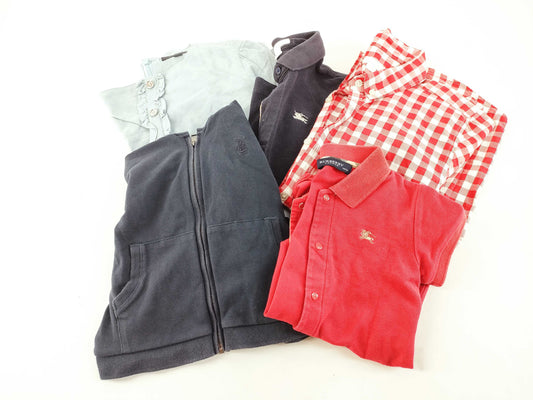 BURBERRY 5 pieces of clothing and other apparel