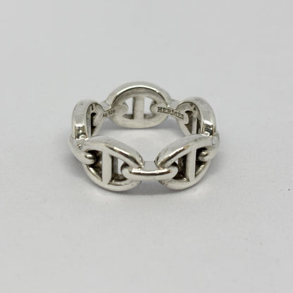HERMES Hermes Ring Chaine d'Ancre Anchaîne 47 Ag925 Silver Ring