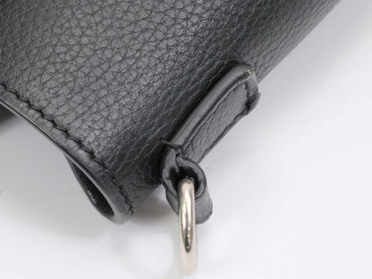 CELINE Luggage Nano Shopper Black Shoulder Bag