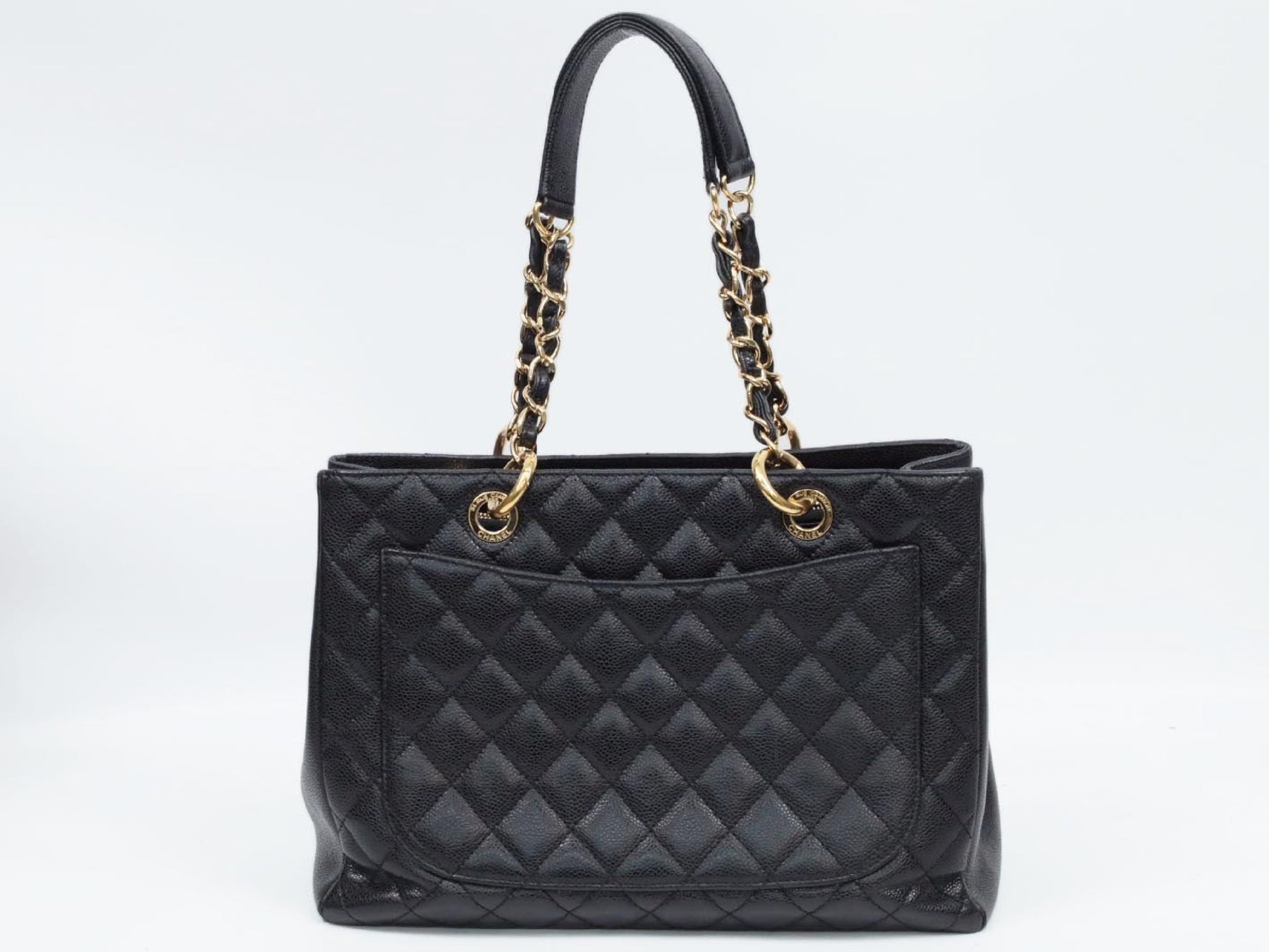 CHANEL GST Caviar 17 series shoulder bag
