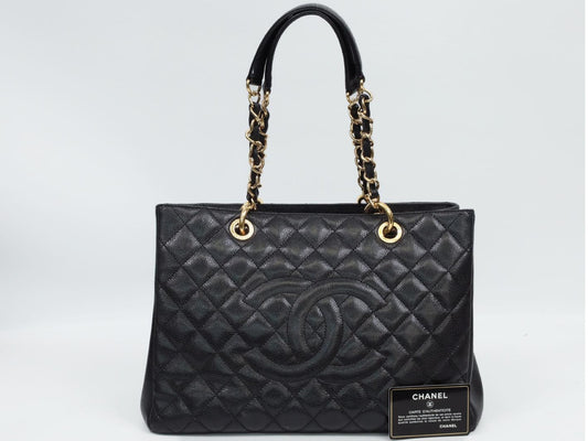 CHANEL GST Caviar 17 series shoulder bag