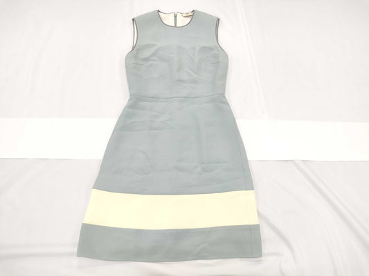 FENDI FENDI Current Tag Long Dress Two-tone Size 38 Dress