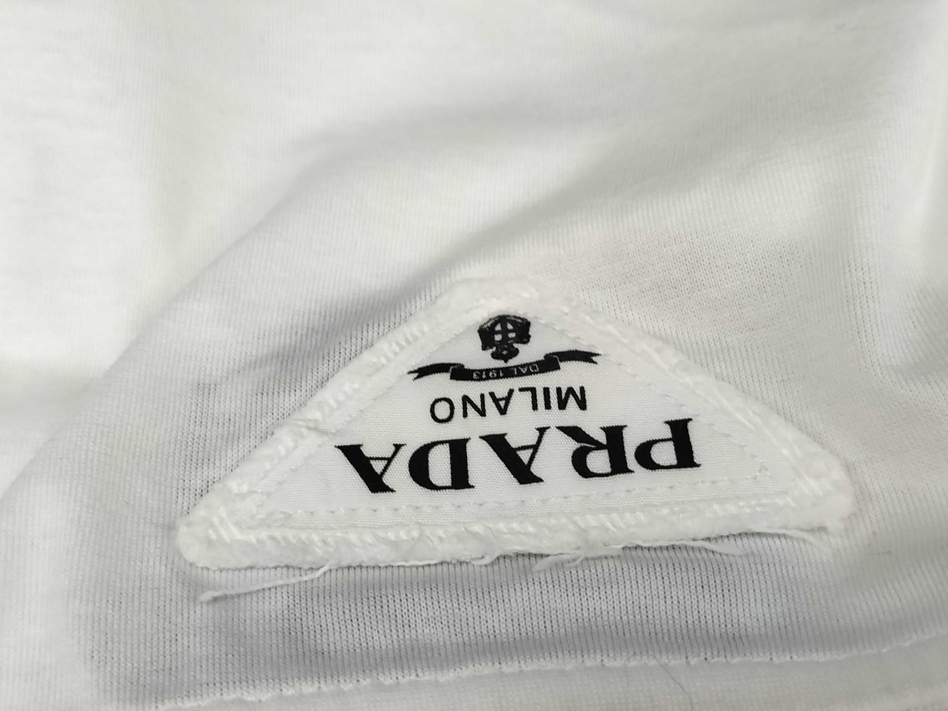 PRADA Triangle Logo T-Shirt