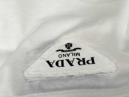 PRADA Triangle Logo T-Shirt