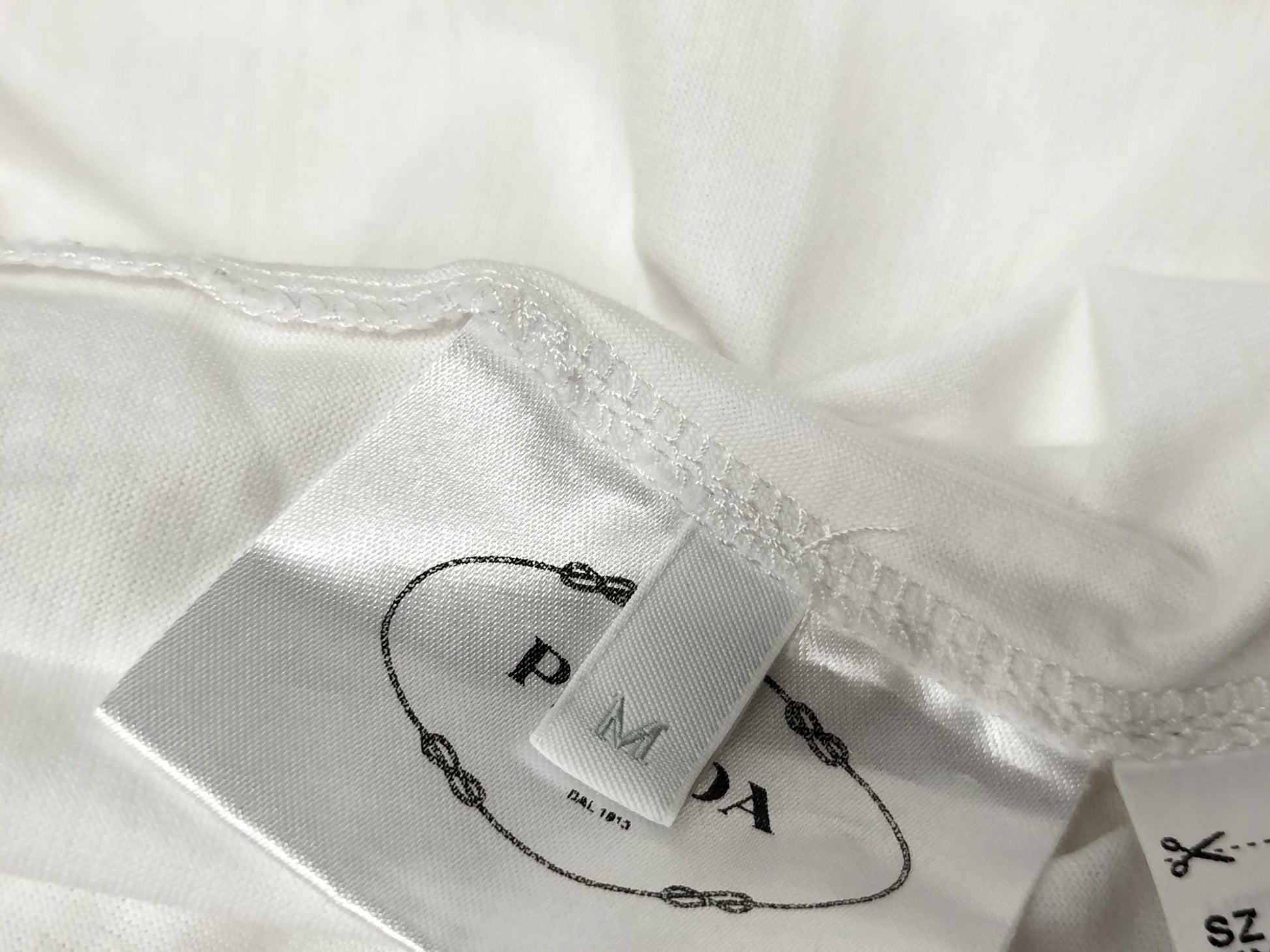 PRADA Triangle Logo T-Shirt