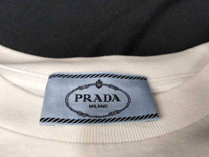 PRADA Triangle Logo T-Shirt