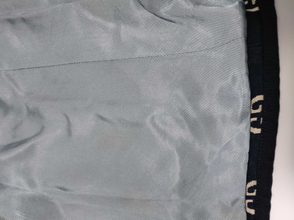 GUCCI Men's Navy GG Logo Tailored Jacket, Size XL, Excellent Condition, Unused
