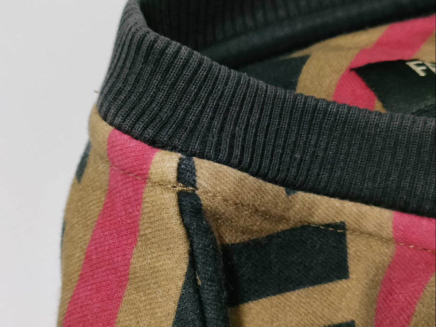 FENDI Zucca print sweatshirt for men, current tag.