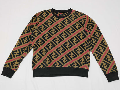 FENDI Zucca print sweatshirt for men, current tag.