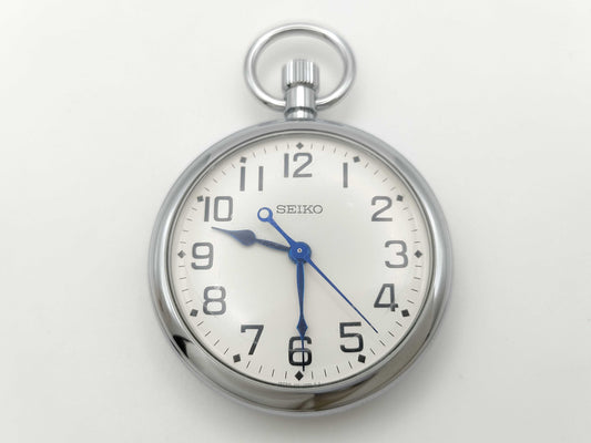 SEIKO 7C21-0A11 520662 Quartz Pocket Watch 