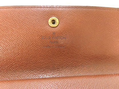 LOUIS VUITTON Monogram Louis Vuitton Wallet Long Wallet