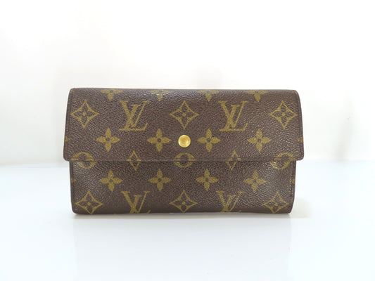 LOUIS VUITTON Monogram Louis Vuitton Wallet Long Wallet