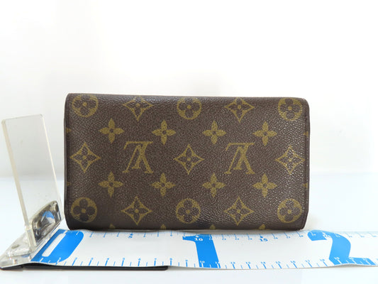 LOUIS VUITTON Monogram Louis Vuitton Wallet Long Wallet