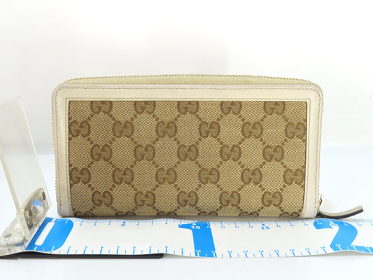 GUCCI Long Wallet with Zipper, Box Included