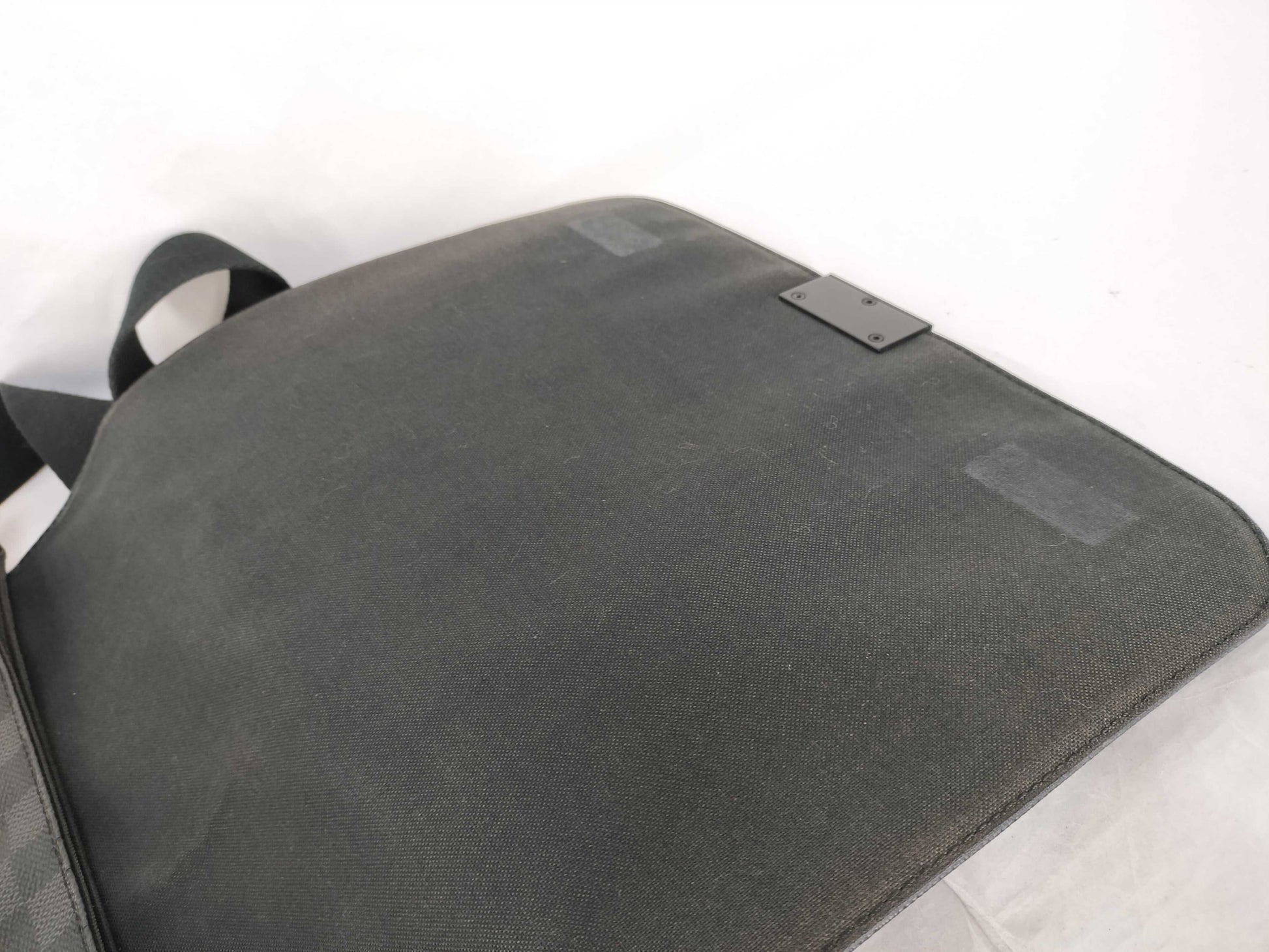 LOUIS VUITTON N41272 Damier Graphite LV Damier Graphite District MM N41272 Shoulder Bag