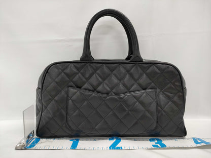 CHANEL Matelasse Boston Bag in Caviar Skin, No. 9, Handbag