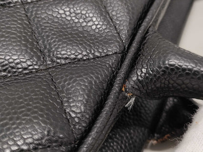 CHANEL Matelasse Boston Bag in Caviar Skin, No. 9, Handbag