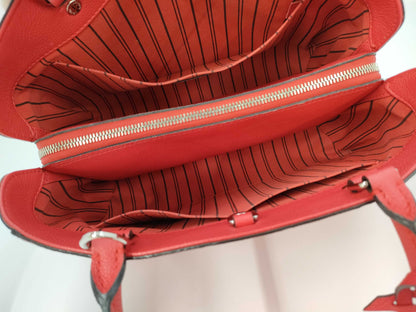 LOUIS VUITTON Louis Vuitton Montaigne MM Red TJ0166 Handbag