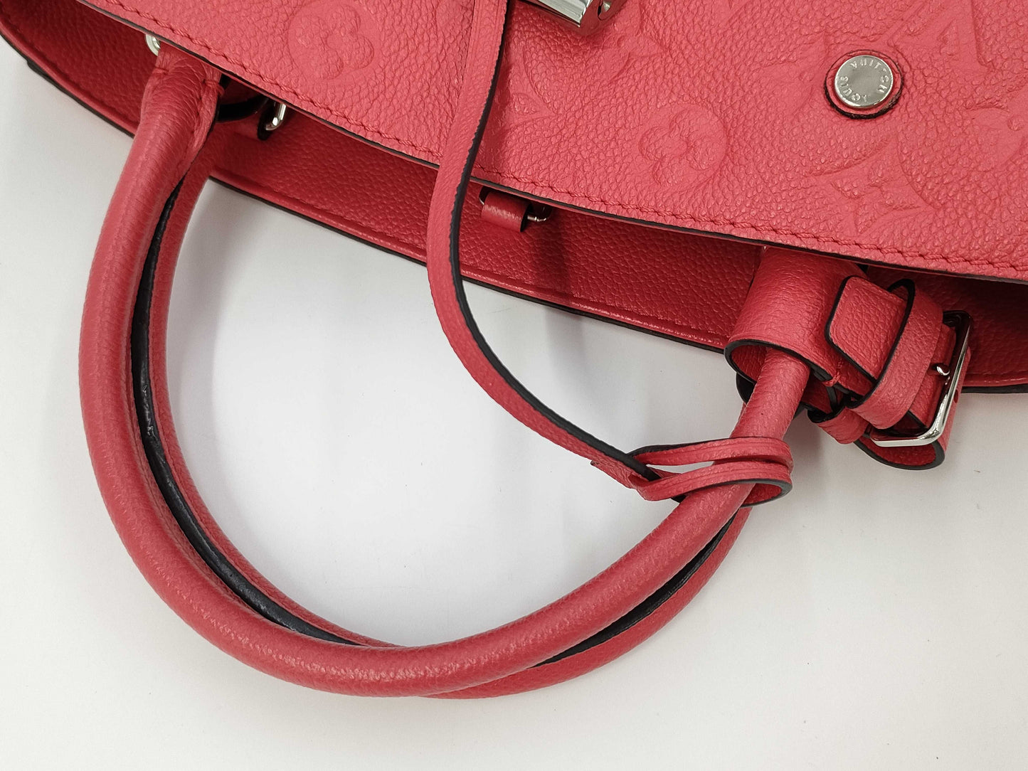 LOUIS VUITTON Louis Vuitton Montaigne MM Red TJ0166 Handbag