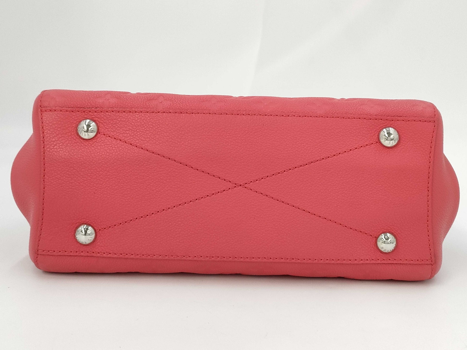LOUIS VUITTON Louis Vuitton Montaigne MM Red TJ0166 Handbag
