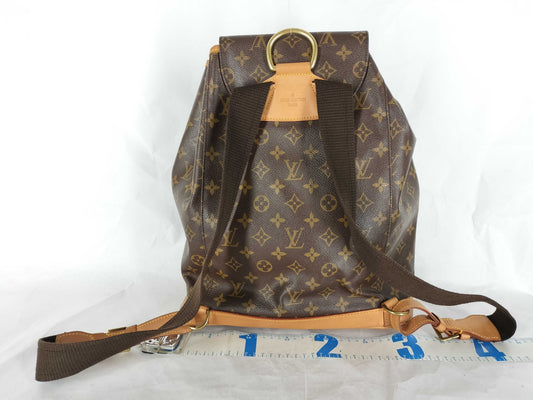 LOUIS VUITTON M51135 Louis Vuitton Montsouris GM M51135 MI0051 Backpack