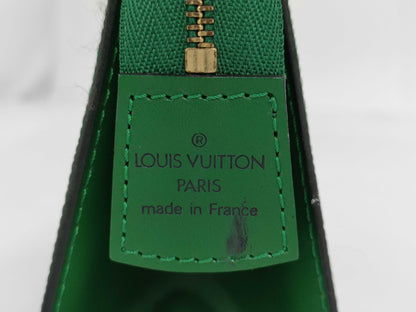 LOUIS VUITTON M48407 Epitrus Crete Borneo Green Leather Second Clutch Bag